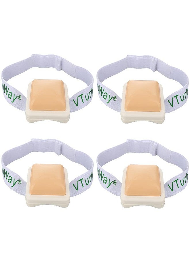 VTurboWay 4 Pack Injection Pad-Plastic Intramuscular, Injection Training Pad for Nurse, Medical Students Training Practice Pad - Image 1
